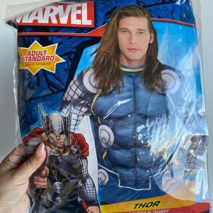 Thor Adult Standard Halloween Muscle Shirt